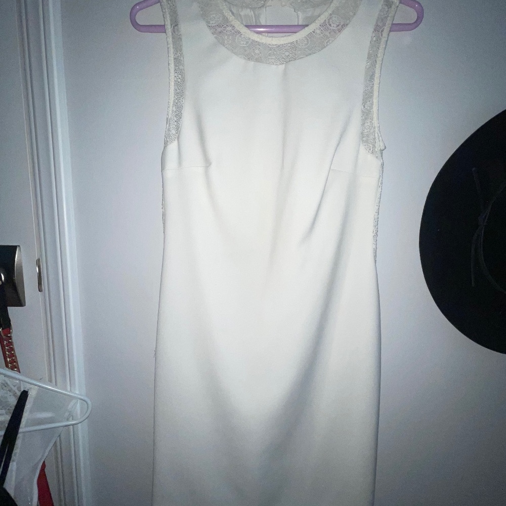 White/Ivory Lace Sleath Dress